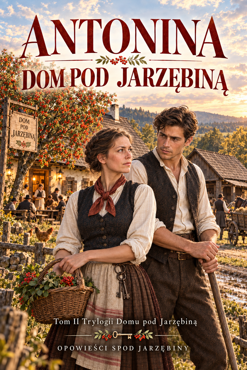 Okładka książki Antonina — Dom pod Jarzębiną