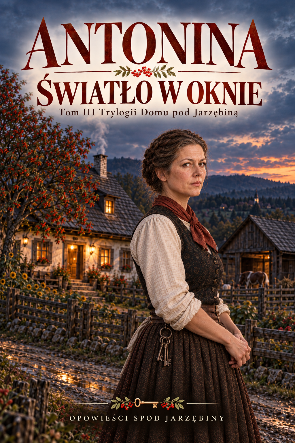 Okładka książki Antonina — Światło w Oknie